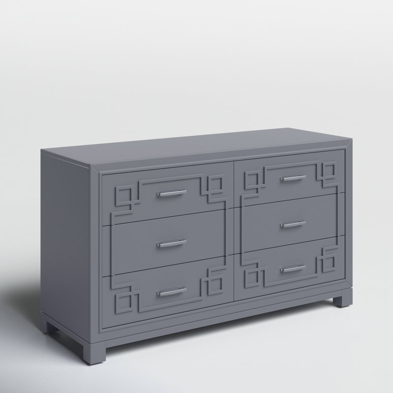 Nola Raina 6 Drawers Double Dresser Everly Quinn